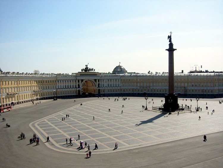 Petrohrad - náměstí